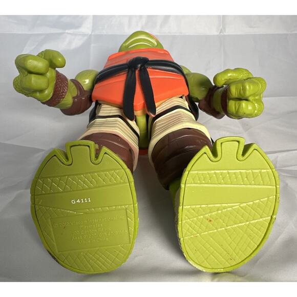 TMNT Battle Shell Battle Armor Michaelangelo 10" Teenage Mutant Ninja Turtle - Picture 6 of 7